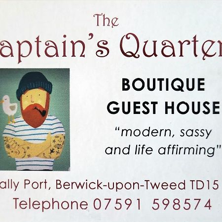 The Captains Quarters Hotel Berwick-upon-Tweed Exterior foto