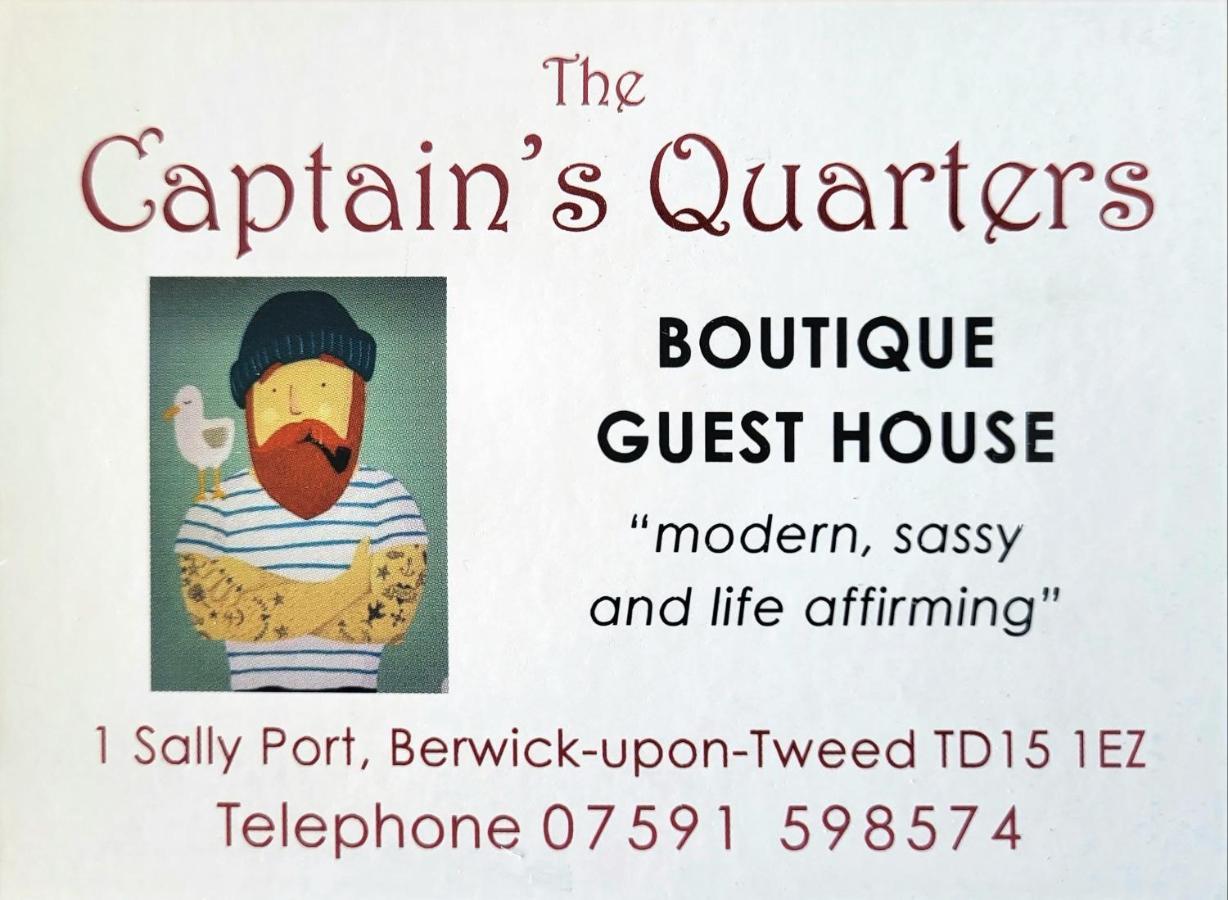 The Captains Quarters Hotel Berwick-upon-Tweed Exterior foto